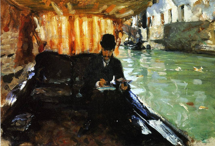 Ramon Subercaseaux by John Singer Sargent — hand-painted nautical oil painting reproduction on canvas