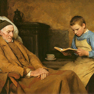 Reading Devotions to Grandfather