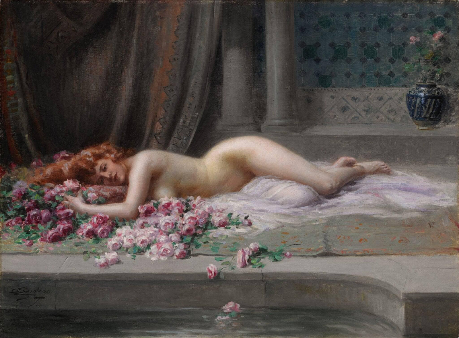 Reclining nude