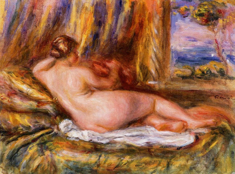 Reclining nude - Pierre-Auguste Renoir