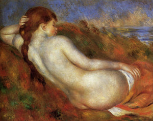 Reclining nude - Pierre-Auguste Renoir