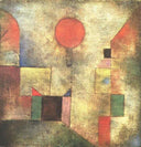 Red Balloon by Paul Klee — hand-painted abstract oil painting reproduction on canvas