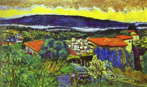 Red Roofs in Cannet - Pierre Bonnard