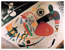 Red spot II by Wassily Kandinsky — hand-painted abstract oil painting reproduction on canvas