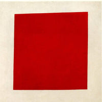 Red square by Kazimir Malevich — hand-painted abstract oil painting reproduction on canvas