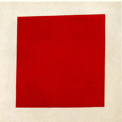 Red square by Kazimir Malevich — oil painting reproduction