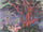 Red Tree on the Beach in living room