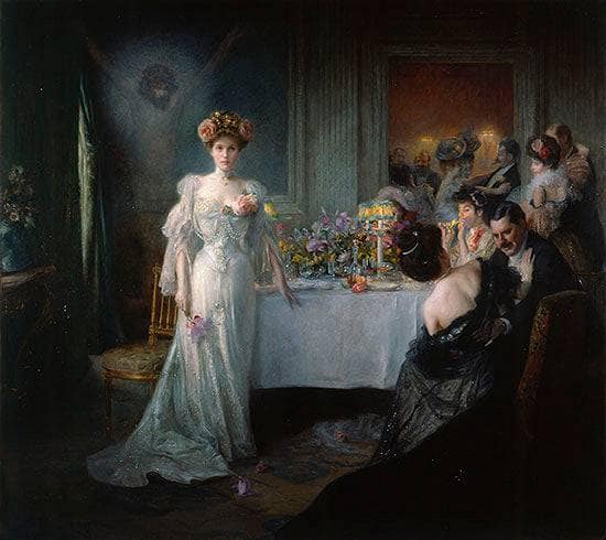 Redemption by Julius LeBlanc Stewart — hand-painted portrait oil painting reproduction on canvas