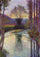 Reflected Willow on the Green in living room