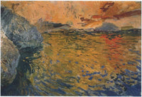 Reflections at the Cape, Javea by Joaquín Sorolla — hand-painted landscape oil painting reproduction on canvas
