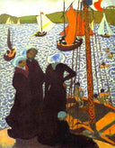 Regata at Perros by Maurice Denis — hand-painted cultural oil painting reproduction on canvas