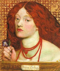 Regina Cordium by Dante Gabriel Rossetti — hand-painted portrait oil painting reproduction on canvas