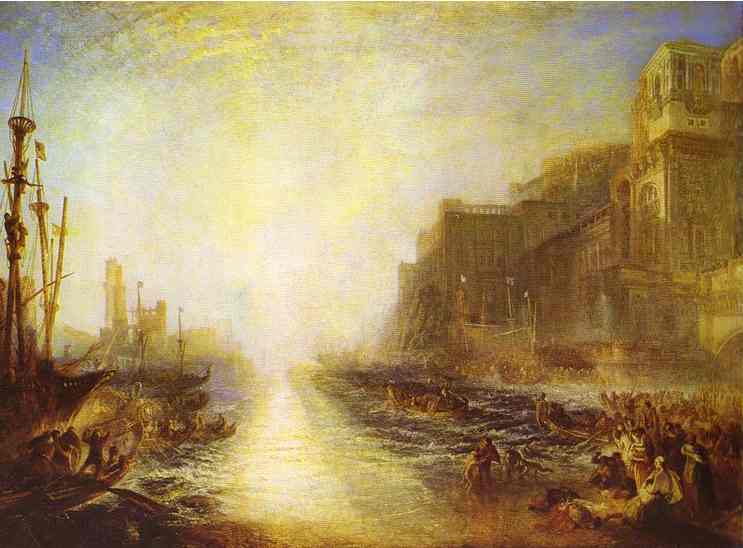Regulus by J.M.W. Turner — hand-painted architectural oil painting reproduction on canvas