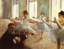 Rehearsal by Edgar Degas — group oil painting wall art, Impressionism