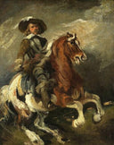 Reiter by Piotr MichaÅowski — hand-painted animal oil painting reproduction on canvas