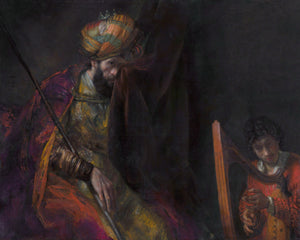 Saul and David - Rembrandt