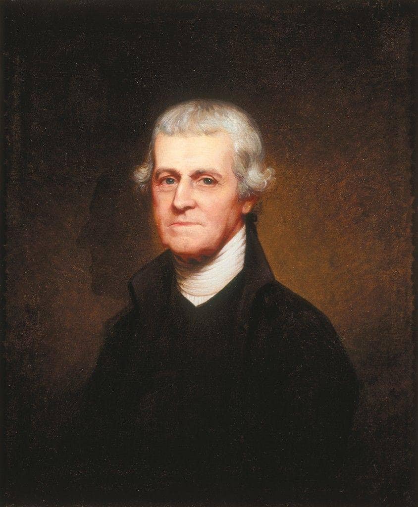 Dr. Noble Wimberly Jones by Rembrandt Peale — hand-painted portrait oil painting reproduction on canvas