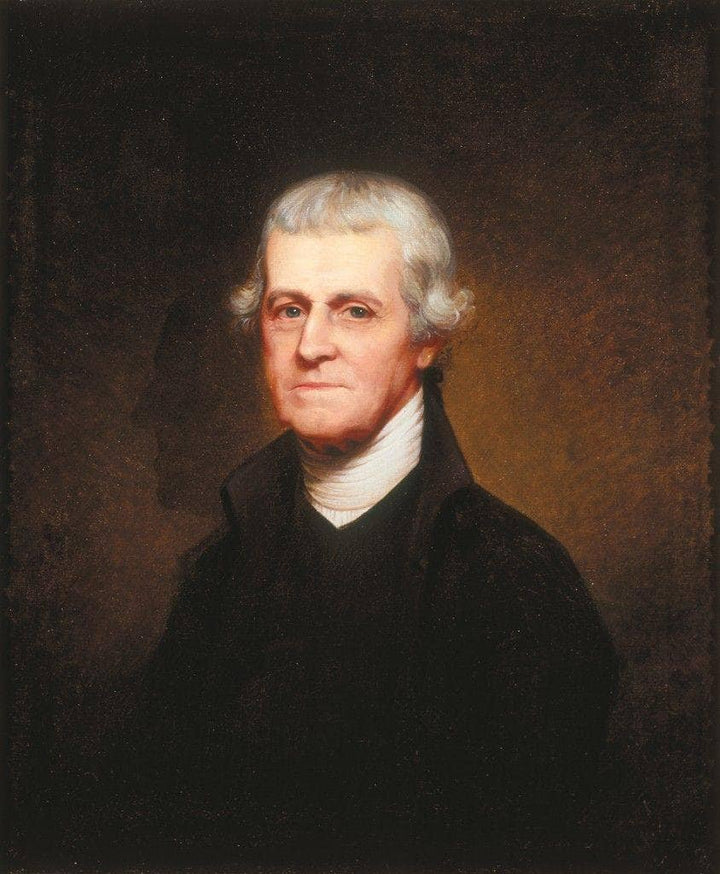 Dr. Noble Wimberly Jones by Rembrandt Peale — hand-painted portrait oil painting reproduction on canvas