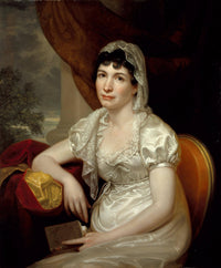 Portrait of Jane Griffith Koch by Rembrandt Peale — hand-painted portrait oil painting reproduction on canvas