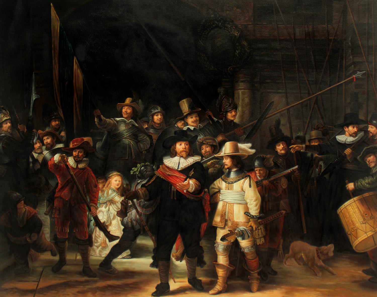The Night Watch reproduction