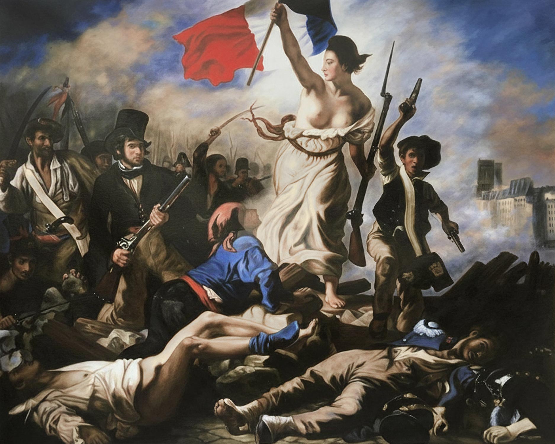 Liberty Leading the People reproduction