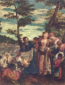 Rescue of Moses from the waters of the Nile by Paolo Veronese, religion oil painting wall art, Mannerism Late Renaissance