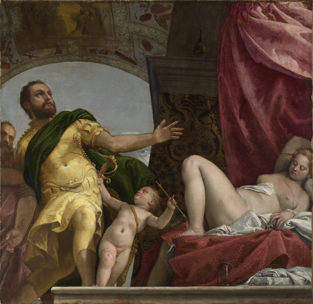 Allegory of Love: Respect by Paolo Veronese — hand-painted cultural oil painting reproduction on canvas