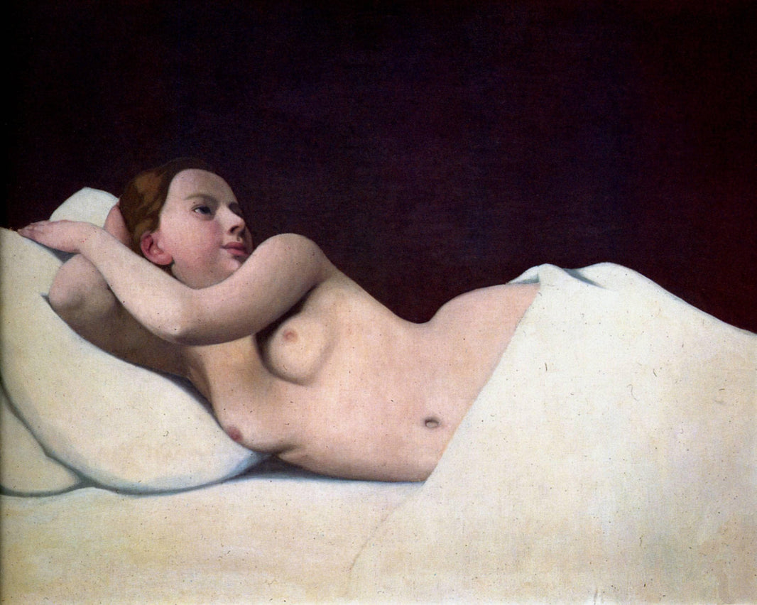 Rest by Felix Vallotton — hand-painted portrait oil painting reproduction on canvas