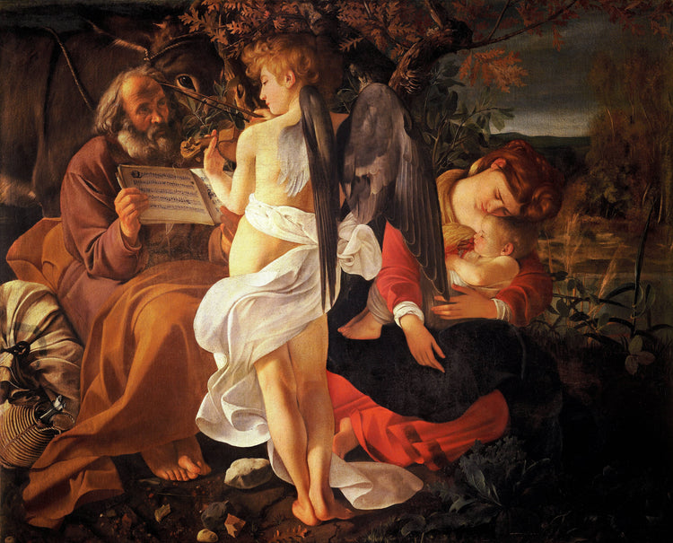 Rest on the Flight into Egypt - Caravaggio