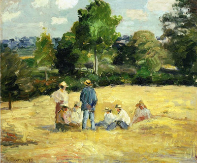 Resting Harvesters, Montfoucault in study