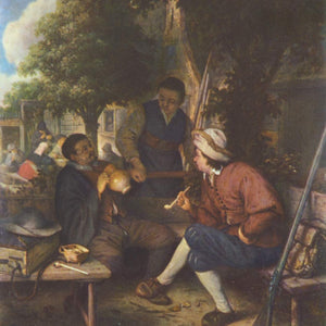 Resting Travellers by Adriaen van Ostade — Oil Painting Reproduction