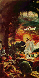Resurrection of Christ by Albrecht Altdorfer, religion oil painting wall art, Northern Renaissance