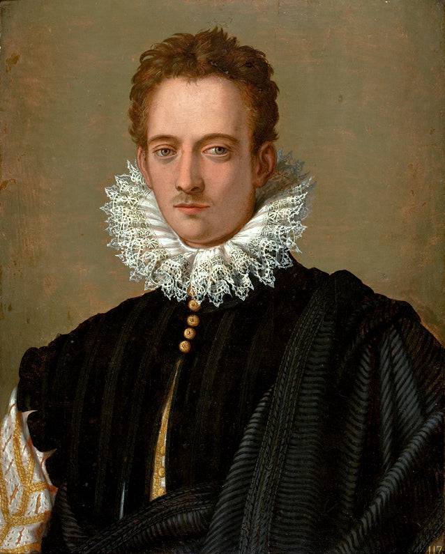 Retrato De Um Fidalgo Florentino, probaly Piero De Medici - Alessandro Allori