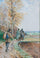 Return from the autumn hunt in apartment