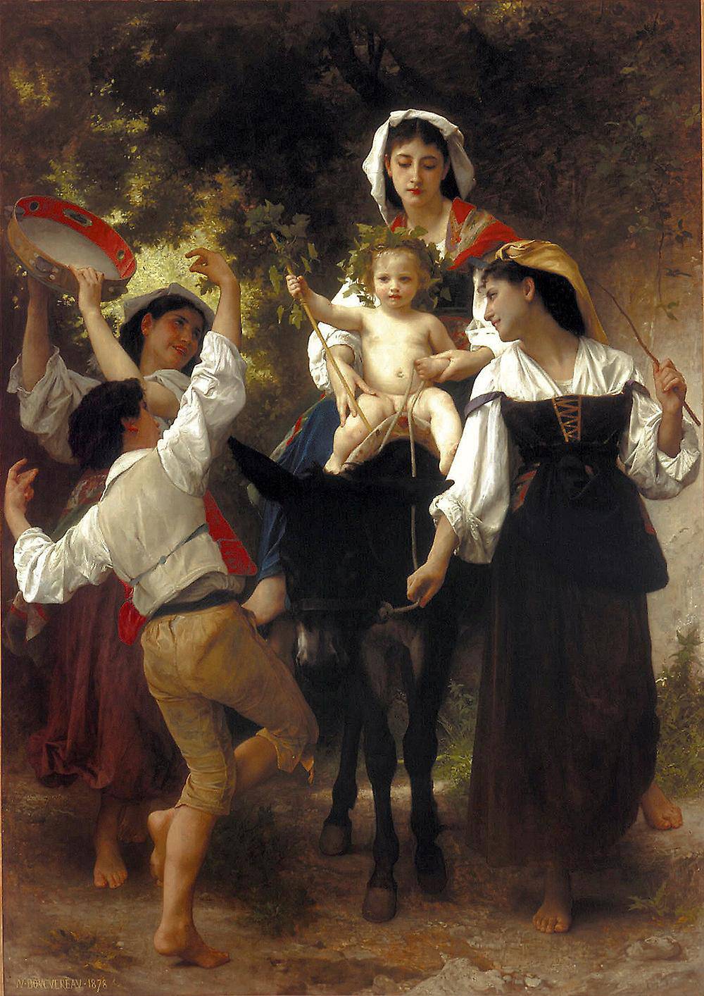 Return from the Harvest - William-Adolphe Bouguereau