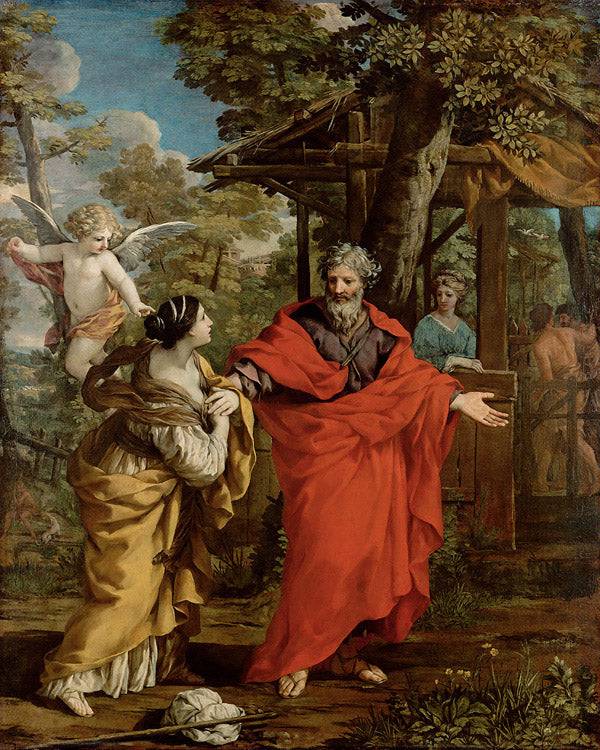 Return of Hagar - Pietro da Cortona