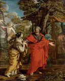 Return of Hagar by Pietro da Cortona — hand-painted cultural oil painting reproduction on canvas