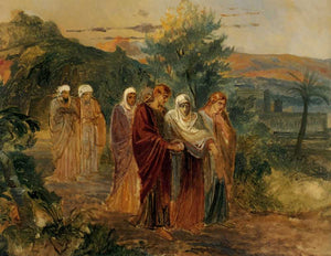 Returning from the burial of Christ - Nikolai Ge