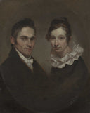 Reverend and Mrs. Hiram Bingham by Samuel Morse — group oil painting wall art, Romanticism