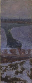 Riddarfjärden, Stockholm by Eugène Jansson, seascapes oil painting wall art, Symbolism