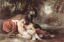 Rinaldo and Armida by Francesco Hayez — hand-painted cultural oil painting reproduction on canvas