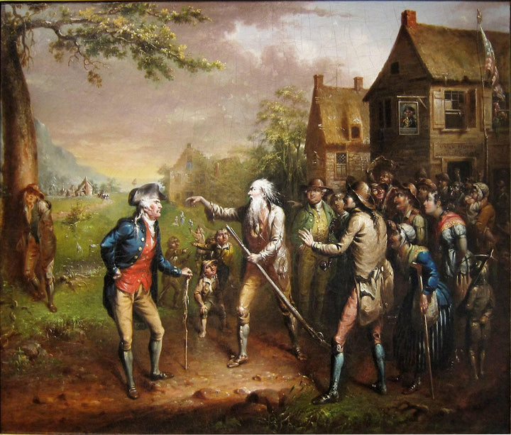 Rip Van Winkle by John Quidor — hand-painted cultural oil painting reproduction on canvas