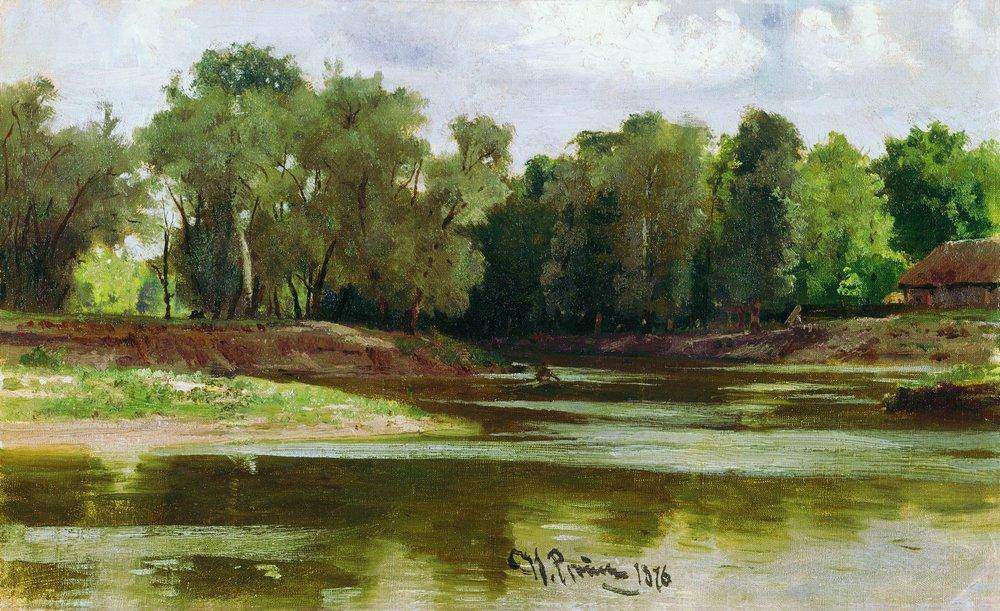 River Bank - Ilya Repin