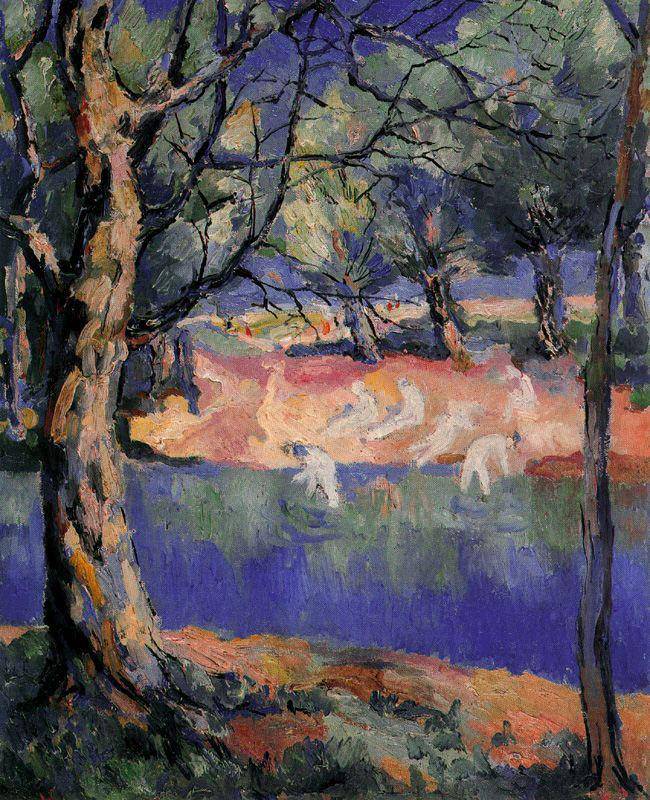 River in Forest - Kazimir Malevich