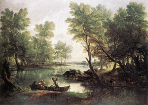 River landscape - Thomas Gainsborough