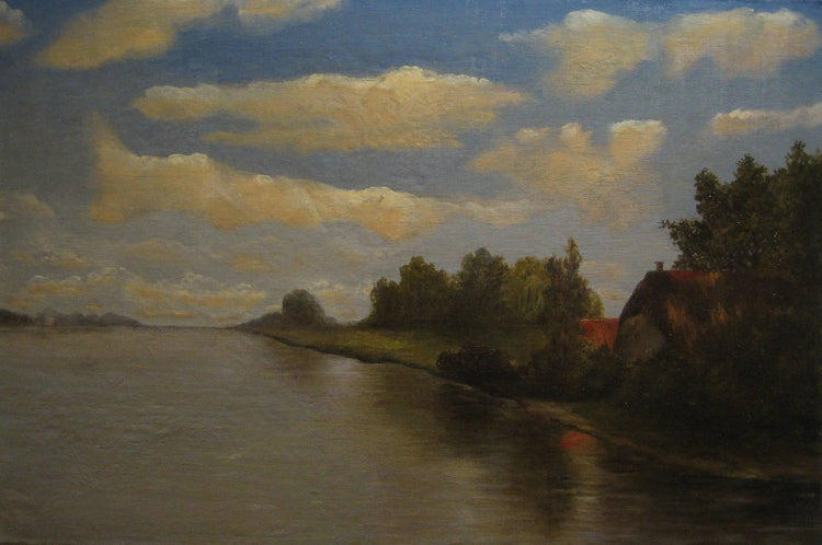 River landscape - Adriaen van de Velde