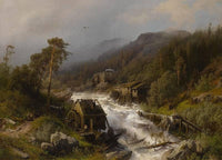 River View with a Mill