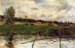 Riverside (Breton landscape) - Paul Gauguin