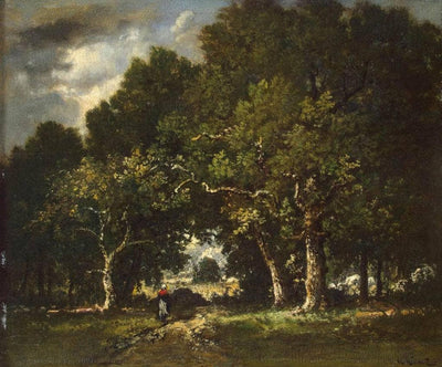 Road in the Wood in dining room