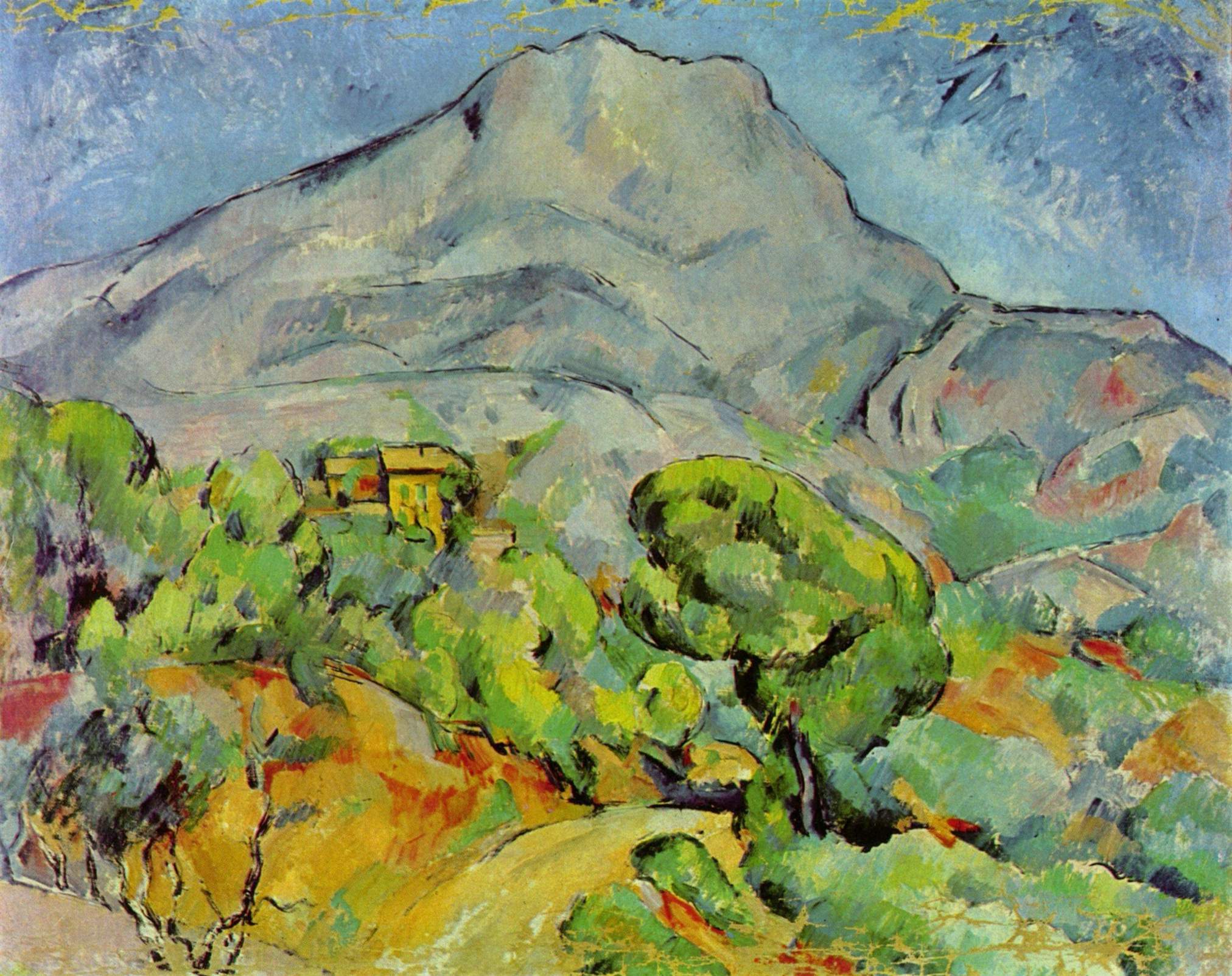 Road near Mont Sainte-Victoire - Paul Cezanne